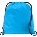 TURQUOISE Personalized  Drawstring Bag