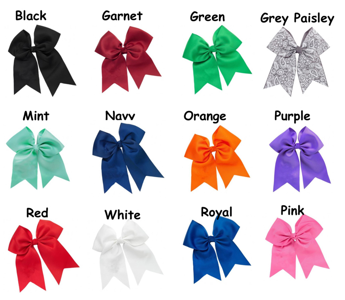 Personalized Hair Bows