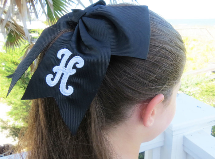 Personalized Hair Bows