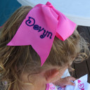  Personalized Hair Bows