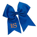 Royal Blue Personalized Hair Bows