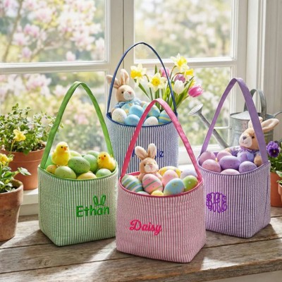 Easter Bucket Personalized - Many Styles