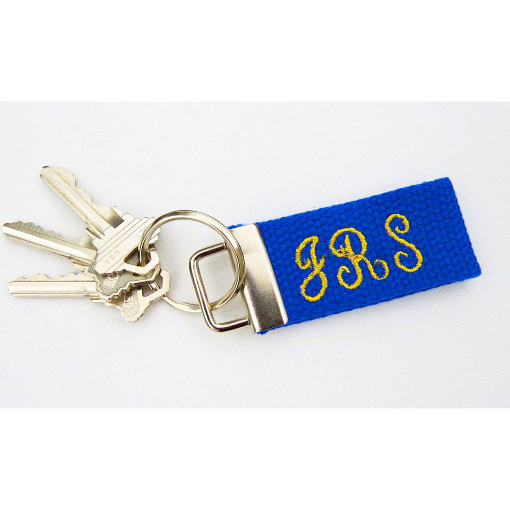 Personalized Key Ring - Many Colors!