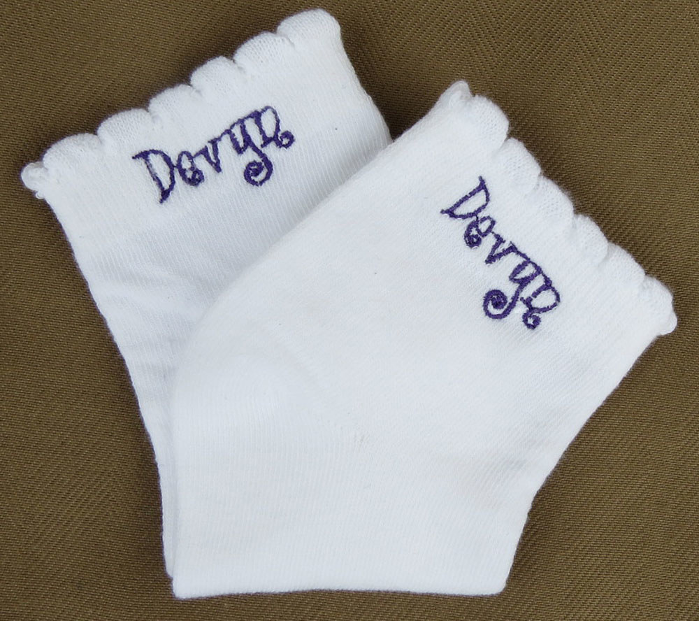 Personalized Little Girl Socks