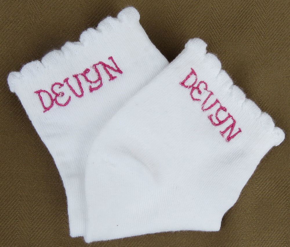 Personalized Little Girl Socks