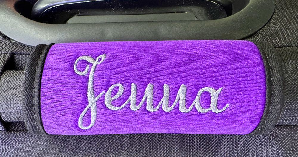 Personalized Luggage Handle Wrap - Many Colors!