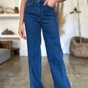 Size 11 Judy Blue High Rise Straight Jeans