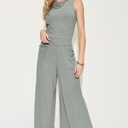 XL Ribbed Top and Pant Set