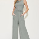 XL Ribbed Top and Pant Set