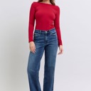 Size 0 Judy Blue Wide Leg Jeans