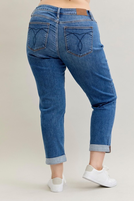 Judy Blue Plus Size Boyfriend Jeans