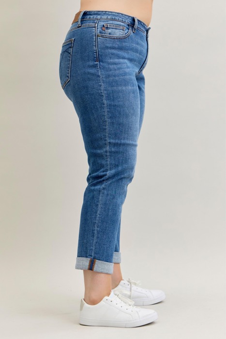 Judy Blue Plus Size Boyfriend Jeans