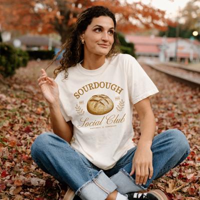 Sourdough Social Club Comfort Colors Tee