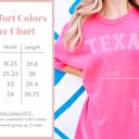  Patriotic Comfort Colors Tee for Women, Cute Red White and Blue USA Shirt for Women, 4th of July Casual Graphic Tee For Her