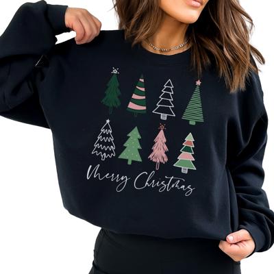 Boho Merry Christmas Sweatshirt, Cute Holiday Crewneck for Women, Retro Christmas Sweater, Cozy Winter Pullover, Festive Holiday Outfit