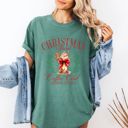  Christmas Spirit Coffee Club Graphic Tee, Holiday Tee for Women, Fun Gifts for Her, Christmas Gift Ideas for Her