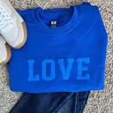  Custom Embossed Sweatshirt, City State or Area Code Name Sweatshirt, Custom School Sweatshirt Mascot Team Name Monotone Sweater