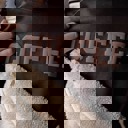  Coffee Brown Sweatshirt for Women, Minimalist Coffee Lover Gift, Gildan Oversized Crewneck, Brown Aesthetic Sweatshirt