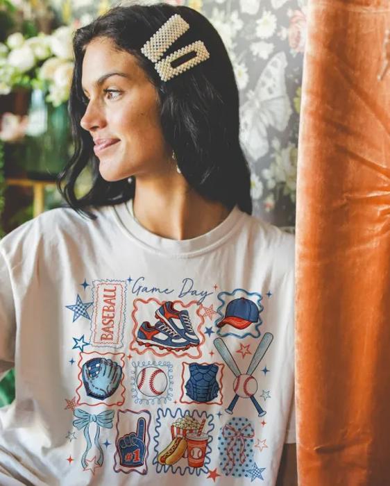 Baseball Shirt, Game Day Tee, Raising Ballers Shirt, Baseball Grandma Shirt, ‘Tis the Season Tee, Vintage Baseball Tee, Sports Mom Shirt, Comfort Colors