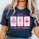  Nutcracker Ballet It’s The Most Wonderful Time of the Year Shirt, Cute Holiday Graphic Tee for Women, Comfort Colors Christmas Shirt, Ballerina Nutcracker T-Shirt