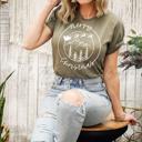  Most Wonderful Time of The Year Christmas Shirt, Comfort Color Tees, Merry Christmas Graphic Tees, Boho Christmas Trees Shirts for Women, Have a Holly Jolly Christmas Women's Holiday Shirt Coffee