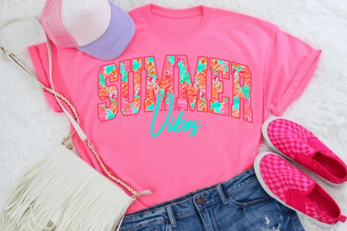 Summer Graphic Tees for Women Comfort Colors | Retro Beach Shirt, Floral Tee, Smiley Face, Summer Vibes, Salty Moms Club