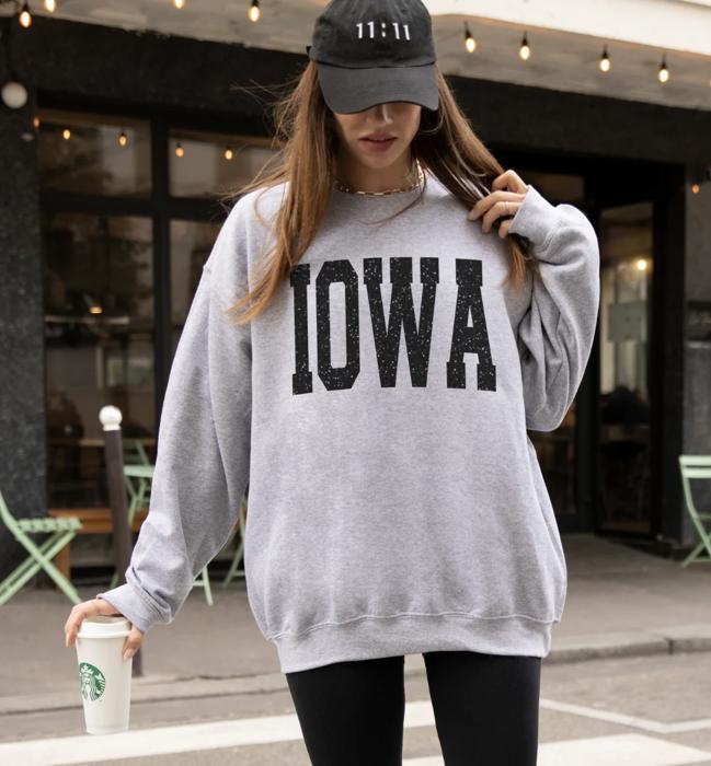 Custom Glitter Text Sweatshirt, Personalized Team or School Spirit Sweatshirt for Women, Game Day Crewneck, Custom Name Sparkle Pullover