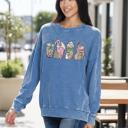  Pink Peppermint Christmas Lattes Sweatshirt, Cozy Holiday Crewneck for Women, Cute Pink Christmas Sweater, Festive Coffee Latte Pullover, Winter Outfit