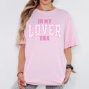  In My Lover Era Shirt, Valentine's Day Graphic Tee, Varsity Style T-Shirt, Pink Graphic Tee, Galentine's Gift