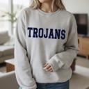 Custom Team Name Sweatshirt, School Mascot City State or Area Code Glitter Applique Embroidered Name Sweatshirt, School Spirit