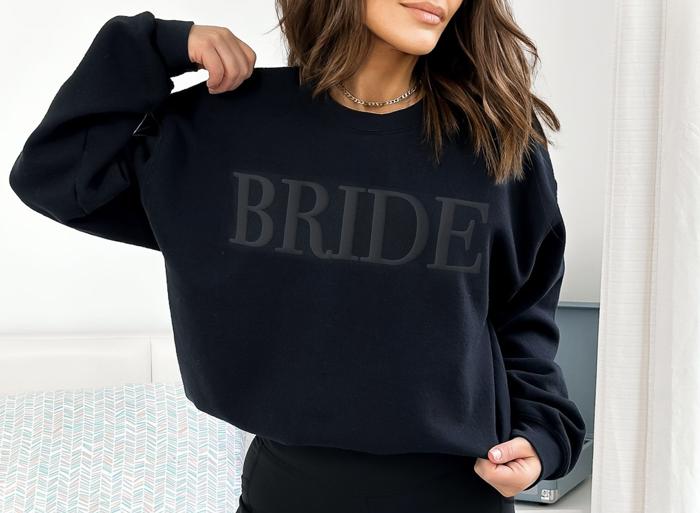 Bride Sweatshirt Crewneck, Engagement Gift Bridal Future Mrs Sweatshirt, Bride to be Gift, Bachelorette New Mrs Fiancee Gift Newly Engaged