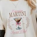  Espresso Martini Social Club Comfort Colors Tee – Trendy Graphic Coffee Shirt for Women, Fun Brunch Outfit Idea