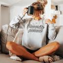  Favorite Parent Women’s Sweatshirt, Funny Mom or Dad Sweatshirt, Playful Parent Gift, Cozy Unisex Fit Graphic Sweatshirt