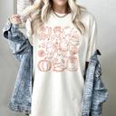  Fall Season Essentials Graphic Tee, Sketch Autumn Things Comfort Colors Shirt for Women, Cozy Vibes for Fall