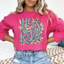  He Is Risen Christian Sweatshirt, Easter Faith Sweatshirt, Gildan Oversized Sweatshirt for Women, Religious Gift