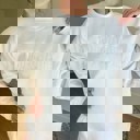  Embroidered Bride Sweatshirt Crewneck, Personalized with Name and Wedding Date on Sleeve Sweater, Bridal Shower Gifts, Engagement Gift