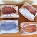  Embroidered Makeup Bag, Bridesmaid Gifts, Quilted Cosmetic Bag Pouch, Personalized Gift, Custom Make Up Bag, Baby Toiletry Bag Diaper Bag