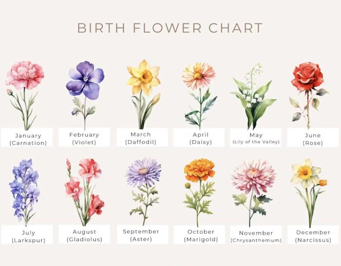 Birth Flower Jewelry Travel Case, Bridesmaid Gift, Personalized Birthday Gift, Pu Leather Jewelry Travel Case, Custom Jewelry Case