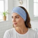  Personalized Spa Headband, Custom Name Bridesmaid Gift, Face Wash Headband Embroidered Monogrammed