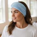  Personalized Spa Headband, Custom Name Bridesmaid Gift, Face Wash Headband Embroidered Monogrammed