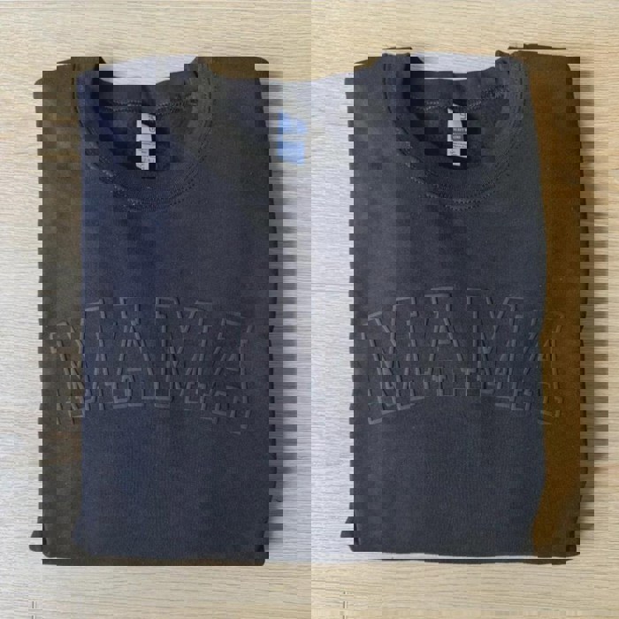 Mama Outline Sweatshirt, Mother's Day Crewneck, Mothers Day Gift for New Mom, Mom Life Sweater, First Mothers Day Gift for Her