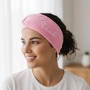  Personalized Spa Headband, Custom Name Bridesmaid Gift, Face Wash Headband Embroidered Monogrammed