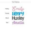  Custom Embroidered Bunny Rabbit with Name, Personalized Stuffed Animal, Easter Bunny Gift, Baby Shower Gift Newborn Keepsake Plush