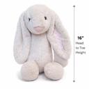  Custom Embroidered Bunny Rabbit with Name, Personalized Stuffed Animal, Easter Bunny Gift, Baby Shower Gift Newborn Keepsake Plush