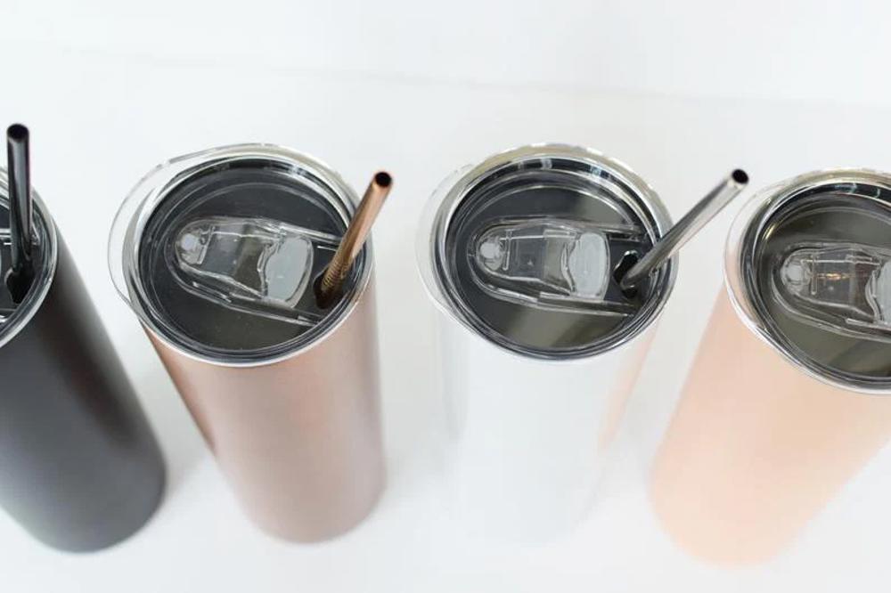 Personalized Skinny Tumbler with Slide Lid & Stainless Straw, Insulated Tumbler With Lid and StrawStainless Steel Skinny Tumbler Cup, Bridesmaid Gift Proposal