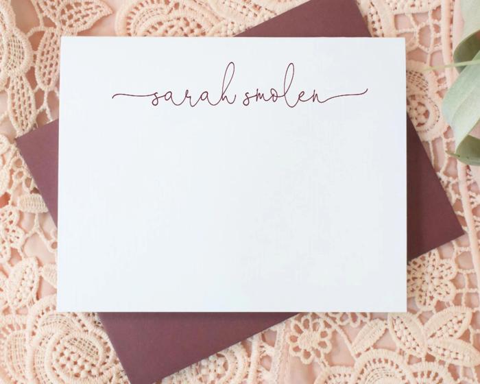 Personalized Stationery, Notecard Set, Stationery Set, Custom Stationery, Personalized Stationary Set, Custom Stationary Set of 10