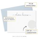  Personalized Camp Stationery Set For Girls, Note from Camp, Custom Folded Stationary with Lines, Personalized Gift for Girls, Summer Note Cards