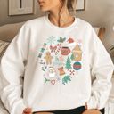  Christmas Doodles Sweatshirt, Christmas Shirts for Women, Christmas Matching Sweatshirt, Family Shirt, Christmas Sweater