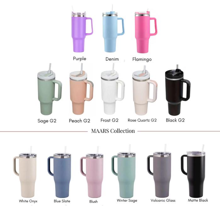 Teacher Personalized Tumbler with Handle, 40 oz Tumbler with Straw, Teacher Appreciation Gift, Teacher Thank You Travel Mug Teacher Cup