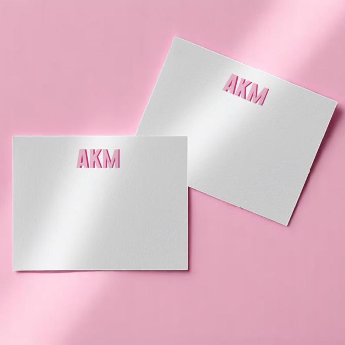 Personalized Notecards Monogram Custom Stationery Personalized Stationary Set Notecard Set Stationery Set Custom Hostess Gift Thank You Note